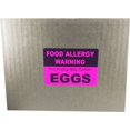thumbnail image 2 of "FOOD ALLERGY WARNING, This Product May Contain: EGGS" Labels | 2.5 x 3.5" Inches | 500 Pack, 2 of 2