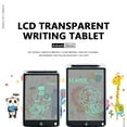 thumbnail image 2 of LCD Writing Tablet 8.5 Inch Semi-Transparent Drawing Doodle Pad Electronic Notepad Paperless Message Board Copy Writing, 2 of 7