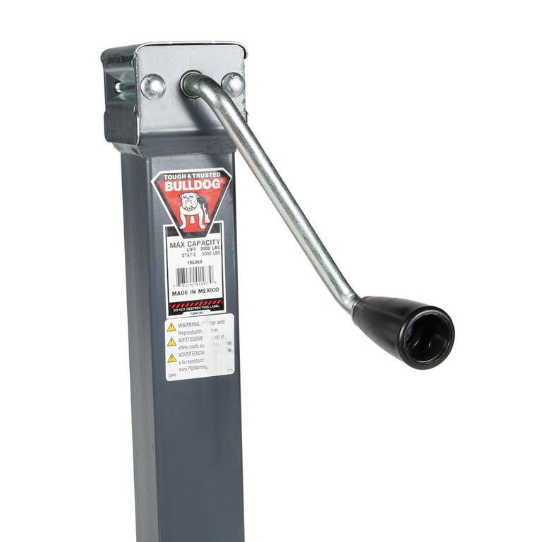 R☺️ Bulldog 195369 Square Jack; Trailer Jack - Walmart.com