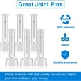 thumbnail image 4 of Support de Clou de Joint de Piscine, Boulon de Joint de Piscine en PVC, Kit de Fixation de Support pour Piscine 28270 28272, 4 of 7