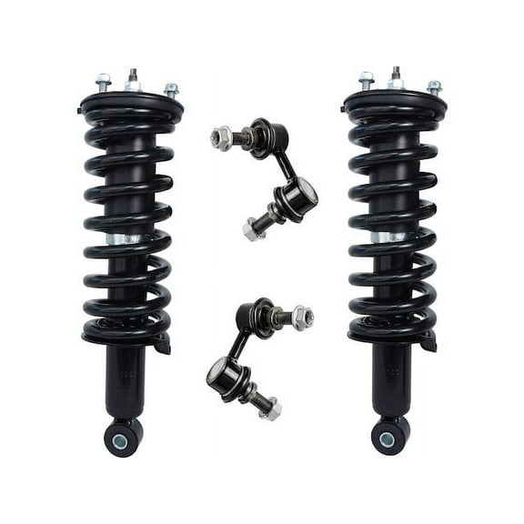 Front Strut Assembly and Sway Bar Link Kit - Compatible with 2005 - 2012 Nissan Pathfinder 2006 2007 2008 2009 2010 2011