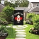 thumbnail image 5 of Bandera Del Jardín de Bienvenida Codo Arriba Bandera Del Jardín Canadiense de Doble Cara Fuerte Logotipo Del Patio Canadiense Libre sin Poste de Bandera, 5 of 5