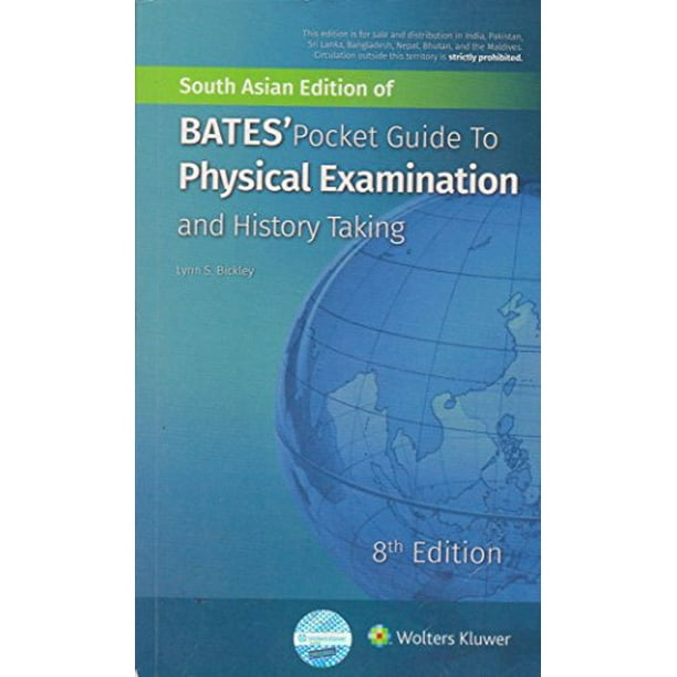 Bates' Pocket Guide to Physical Examination and History Taking Paperback USED VERY GOOD