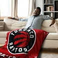 thumbnail image 4 of NBA Toronto Raptors Plush Throw Blanket, 50" x 60", 4 of 5