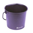 thumbnail image 1 of Cubo para perros Flourish Pets de acero inoxidable, 2 litros, morado, paquete de 2, 1 of 1