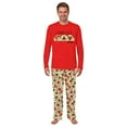 thumbnail image 3 of Christmas Cookie Crew Family Matching Pajama Set, Festive Red Holiday Design with Pet Outfit, 3 of 7