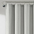thumbnail image 2 of Lush Decor Farmhouse Vintage Stripe Yarn Dyed Cotton Shower Curtain Neutral Single 72X72, 2 of 11