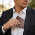 thumbnail image 5 of LOUEBICA Wallets for Men Minimalist Bifold Front Pocket Wallets with 1 ID Window 7 Card Slots, 5 of 6