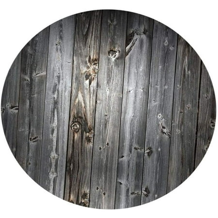 Heavy Duty Vinyl Round Fitted Tablecloth Table Cover With Flannel Backing Elasticized Tablecloths Silver Wood Grain Fits For Up To 47 Diameter Canada Heavy Duty Vinyl Round Fitted, Fitted Round Table Covers Vinyl Plank