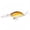 Yellow, variant on 2pc Deep Diving Crankbait with Long Lip – Long Casting Fat-Bodied Hard Lure for Freshwater Saltwater, Rattling Deep Runner for Bass, Pike, Trout, Perch