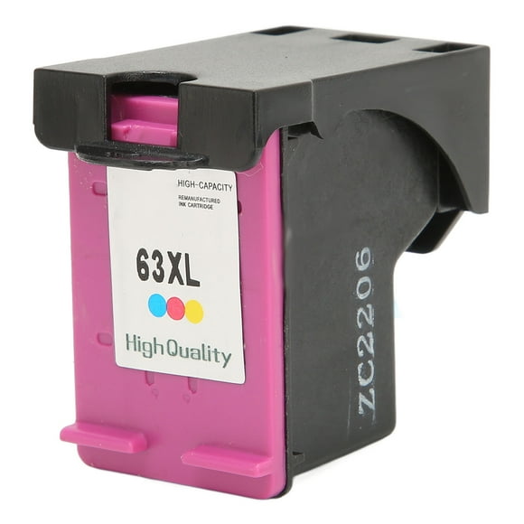 Cartucho de impresión para HP 4520 4512 4516 para Officejet 4650 3830 5255 3831 para Deskjet 3634 3639 Reemplazo de cartucho de tinta H 63XLC de color