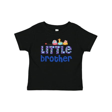 

Inktastic Blue Toy Train Little Brother Gifts Gift Baby Boy T-Shirt