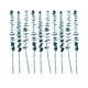 thumbnail image 2 of 10 piezas de tallos de árboles artificiales para decoración, hojas de árboles artificiales, ramas de imitación para el hogar, oficina, flores, ramos, centros de mesa, decoración de bodas., 2 of 7