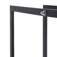 thumbnail image 3 of vidaXL Firewood Rack Black 80x25x200 cm Steel, 3 of 5