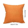 thumbnail image 3 of 50x50cm Summer Decorative Pillow Cover with Zipper, Lightweight Breathable Cushion Slip – Machine Washable Polyester Sofa Pillowcase for Indoor Outdoor Living Room & Bedroom, 3 of 6