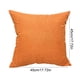 thumbnail image 3 of Almohada De Tela Cojín de lino naranja de 45 x 45 cm para sofá con núcleo de almohada, fundas de almohada para sala de estar, dormitorio, decoración de exteriores (1 unidad) JASKFLY, 3 of 9