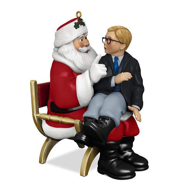 Sulu trekmovie Hallmark A Christmas Story Ho! Ho! Ho! Ornament With Sound keepsake