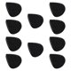 thumbnail image 2 of 10 piezas de pintura corporal Sponges Herramientas reutilizables para trabajos de arte de graffiti de maquillaje Gotas de agua 6x4x3cm, 2 of 8