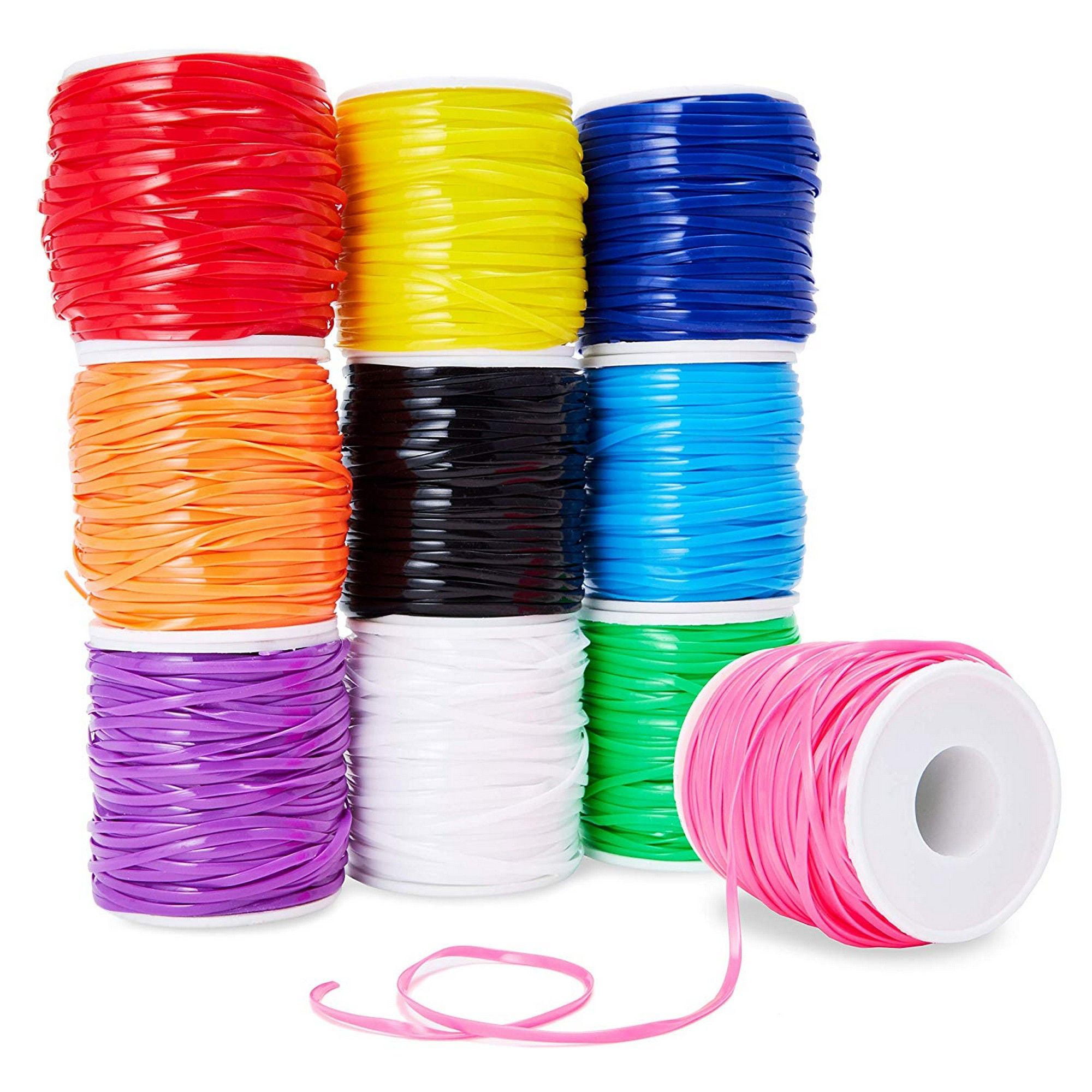 10Pack Plastic Lacing String Cord for Diy Craft Jewelry