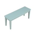 thumbnail image 3 of Pemberly Row Wood Colorado Rubberwood Dining Bench-Aspen Valley light Blue, 3 of 4
