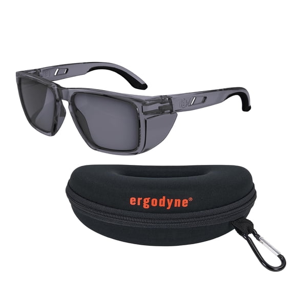 Gafas de Seguridad Ergodyne Skullerz SIXTEN con Protección Lateral, Antiempañante y Lentes Polarizadas