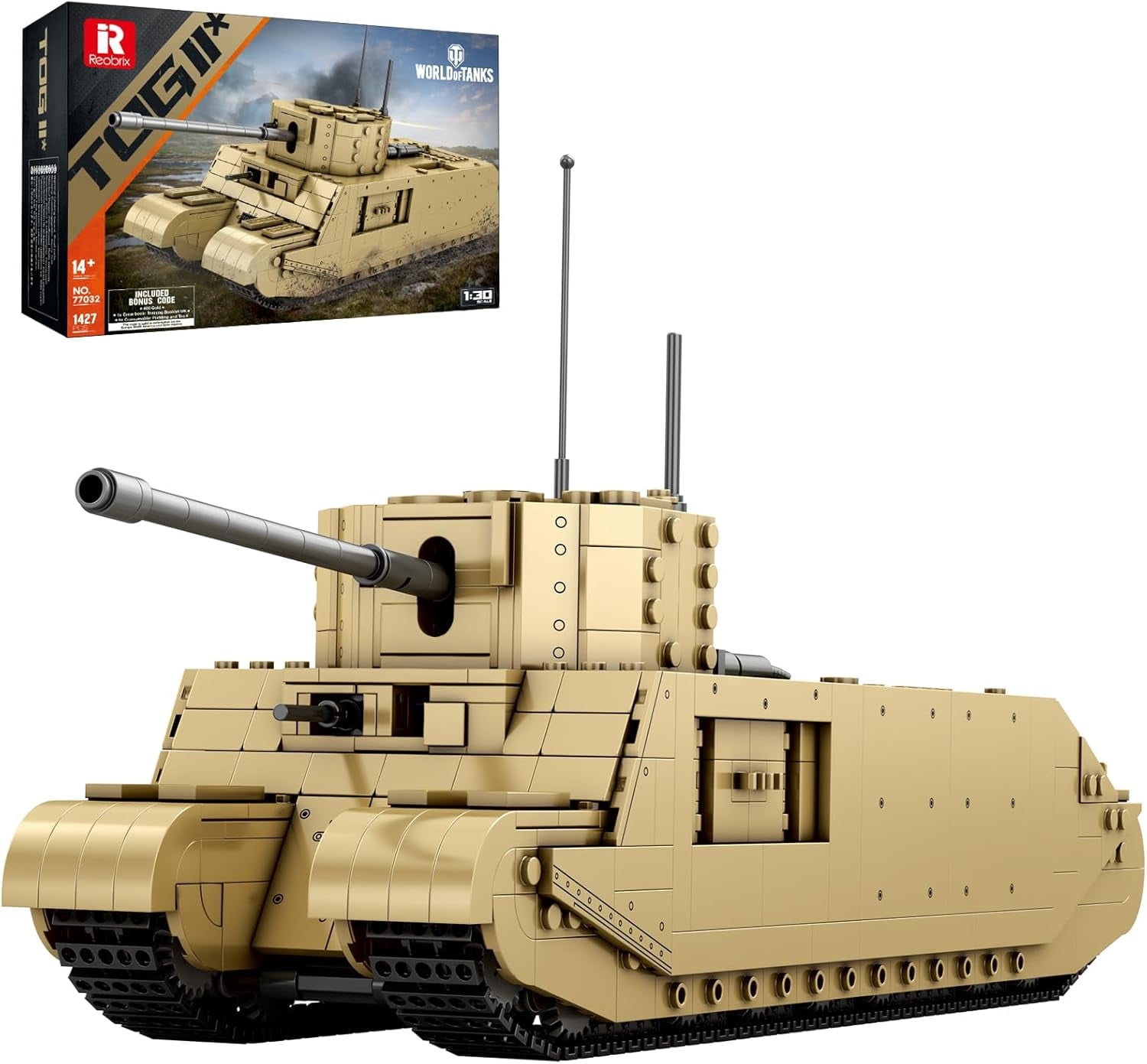 COBI Petit Musée Des Chars Leopard 2 A4 – 864 Pièces – Maquette De Char – Blocs De Construction Compatibles