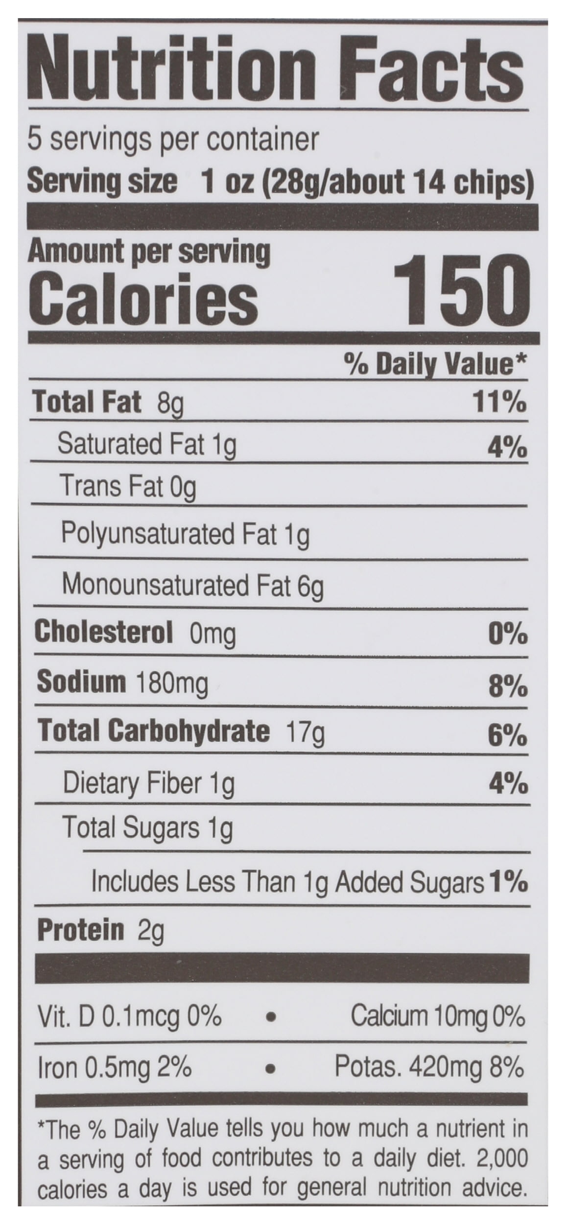 Pack of 12, Boulder Canyon Sea Salt and Cracked Pepper Kettle Chips, 5 oz