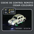 thumbnail image 3 of Carro De Juguete Control Remoto Escala 1:64 Vocho Escarabajo Color Blanco., 3 of 6