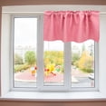 thumbnail image 3 of Kitchen Cabinet Short Valance Free Punching Window Short Curtain Blackout Short Curtain, 3 of 9