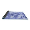 thumbnail image 2 of Ahgly Company Indoor Square Abstract Blue Modern Area Rugs, 8' Square, 2 of 4