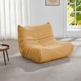 thumbnail image 7 of Large Comfy Bean Bag Chairs for Adults, Memory Foam Bean Bag Sofa, Ergonomic Fireside Beanbags Lazy Sofa with High-Resilience Foam, Non-Slip Base for Living Room, Bedroom, Dorm, Office, 7 of 7