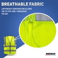 thumbnail image 4 of Chaleco de seguridad NEIKO High Visibility Class 2 Neon Yellow 3XL, 4 of 6