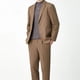 thumbnail image 5 of Conjunto informal de 2 piezas para hombre, traje formal completo para hombre y blazer, vestido de color sólido, ceremonia de caballero de lujo para primavera y otoño, 5 of 5