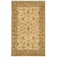 thumbnail image 2 of SAFAVIEH Antiquity Beaufort Traditional Floral Wool Area Rug, Ivory/Brown, 5' x 8', 2 of 6