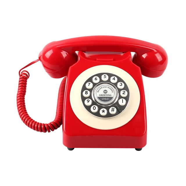 Phone Recorder Antique Old Fashioned Retro Style Landline Phone