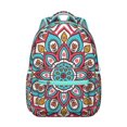 thumbnail image 1 of Mandala Students Backpack for School Multifunctional Students’s Backpack with Bohemian Ethnic and Psychedelic Trippy Mandala Patterns, 1 of 6