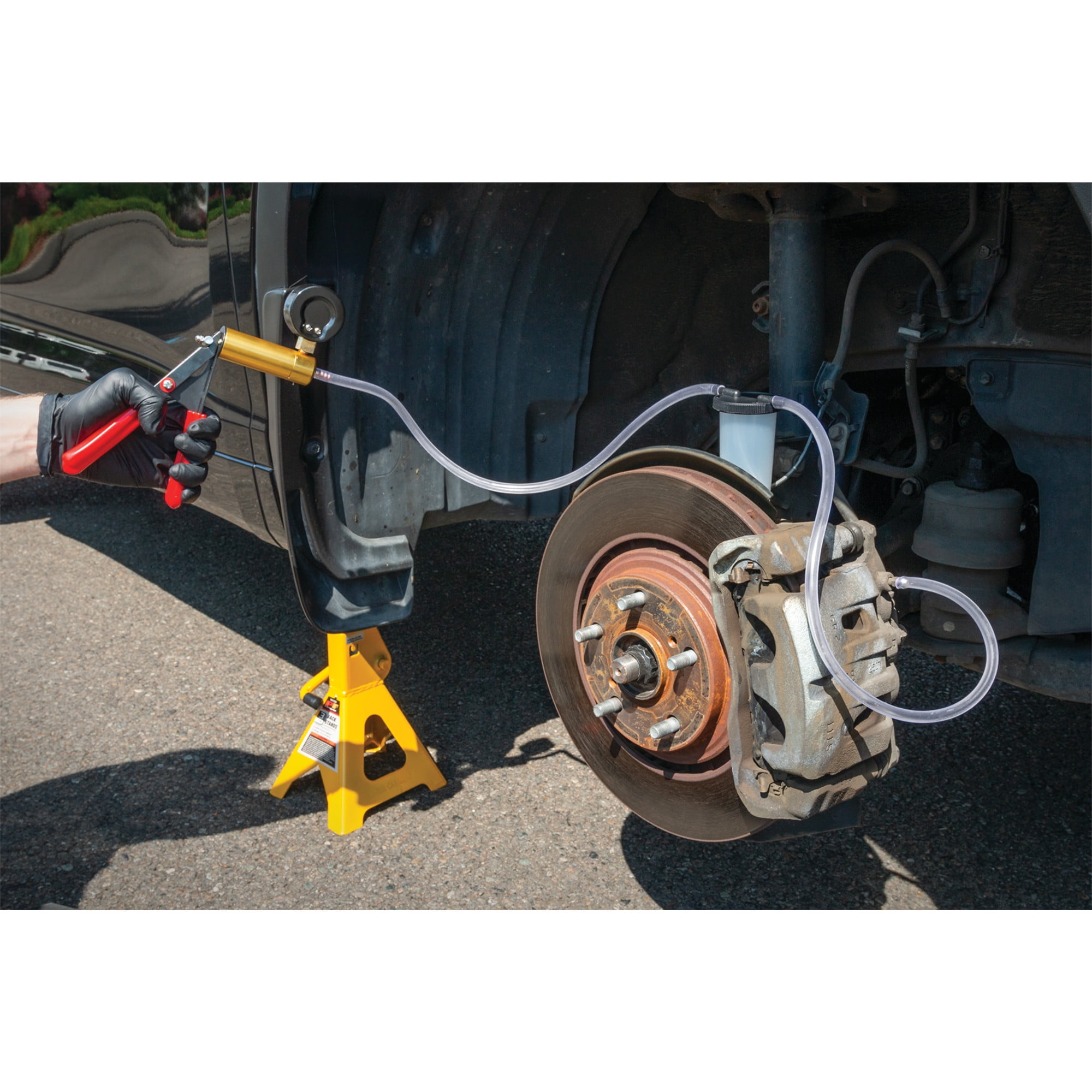 Performance Tool W87031 Vacuum Pump Kit  For Vacuum and Pressure Tests, Perform Engine Performance Diagnostics, Brake Bleeding, Fluid Transfer and Evacuation