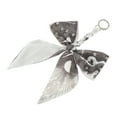 thumbnail image 5 of Unique Bargains 1 Pc Trendy Bow Scarf Letter D Handbag Charm Decorative Keychain Black, 5 of 5