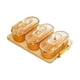 thumbnail image 5 of Plato para servir bocadillos de frutos secos, recipiente para bocadillos, plato para bocadillos, bandeja para frutos secos, aperitivo naranja, 5 of 9
