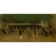 thumbnail image 3 of James Abbott McNeill Whistler 18x11 Black Modern Framed Museum Art Print Titled - Cremorne Gardens, No. 2 (ca. 1870-80), 3 of 5