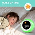 thumbnail image 3 of Sun & Moon Rise Kids Alarm Clock, Children's Sleep Trainer ,Sleep Sound Machine, Wake Up Light & Night Light ,Teach Kids Day & Night, 3 of 10