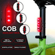 thumbnail image 2 of "Casco De Bicicleta Con Accesorios De Ciclismo Luz Trasera Lab.G,  Negro ", 2 of 5
