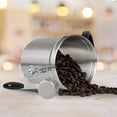 thumbnail image 6 of Oumilen Coffee Canister, Large 22 oz. Stainless Steel Airtight, Silver, 6 of 7