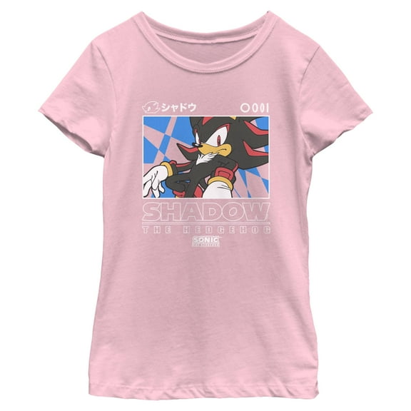 Girls Sonic the Hedgehog Shadow Portrait T Shirt