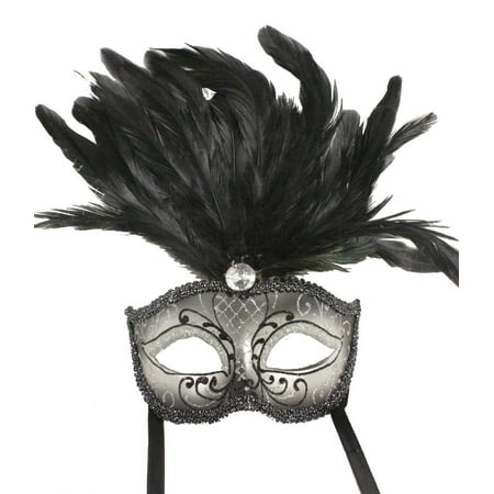 VENETIAN MASQUERADE MASK - Fancy Feathers - VICTORIAN