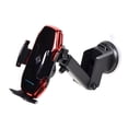 thumbnail image 4 of XtremPro  Wireless Car Charger Cradle Qi Auto Sensor Clamp Dashboard Air Vent & Windshield Mount Smartphone Holder, Red & Black, 4 of 7