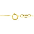 thumbnail image 3 of SuperJeweler 2 Carat Round Brilliant Moissanite Necklace in 14 Karat Yellow Gold, 3 of 5