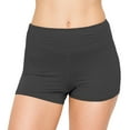 thumbnail image 3 of ALWAYS Women's Premium Super Soft Spandex Shorts Charcoal 2 2XL, 3 of 7