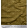 thumbnail image 1 of Soimoi Modal Satin Fabric Dot & Heart Small Print Fabric by Yard 42 Inch Wide, 1 of 3