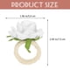 thumbnail image 2 of unbranded 4Ud Sujetadores De Servilleta Con Flor De Rosa Artificial Para Eventos Y Reuniones, 2 of 6